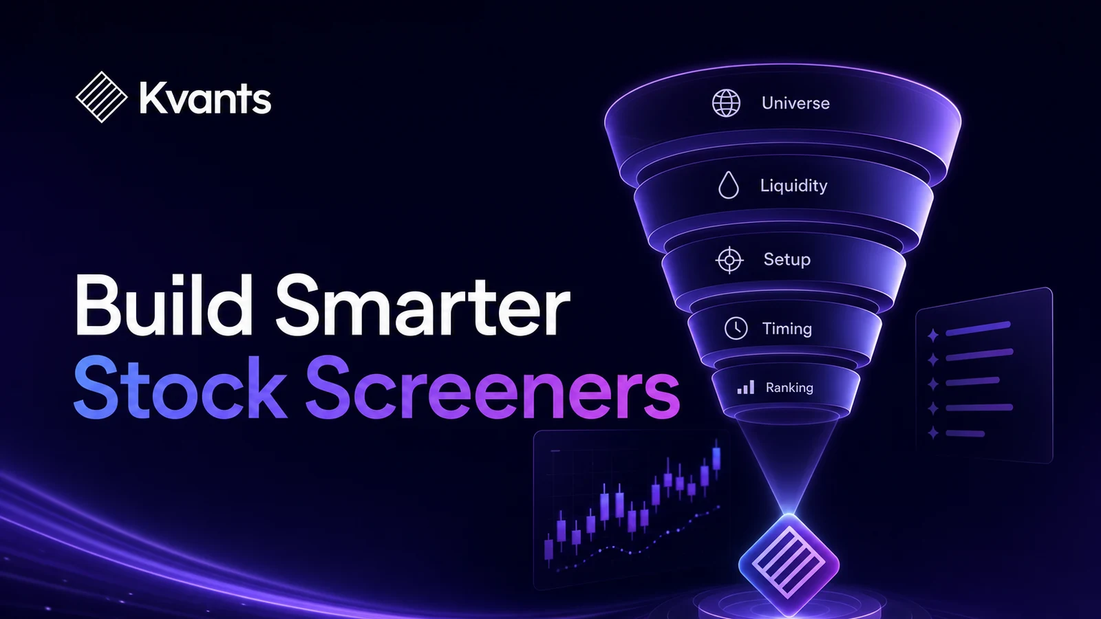 How to Build a Stock Screener That Produces Testable Setups
